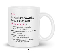 Kubek na prezent dla kobiety i mężczyzny z nadrukiem