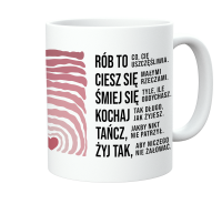 Kubek życiowe frazy cytaty sentencje aforyzmy