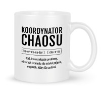 Kubek z nadrukiem Koordynator Chaosu