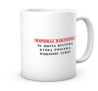 Kubek wspieraj bakterie