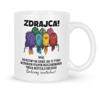 Kubek humorystyczny prezent na pożegnanie