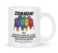 Personalizowany Kubek "ZDRADA!" Ptaki