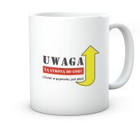 Kubek do pracy zabawny nadruk