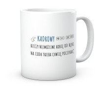 Kubek dla kadrowego – Prezent dla HR, rekrutera, księgowego
