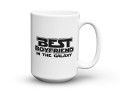 Ceramiczny kubek dla chłopaka Star Wars z napisem Best Boyfriend 450 ml.