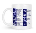 Ceramiczny kubek prezent dla męża na Dzień Chłopaka 330 ml