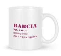Kubek prezent na dzień babci – Prezent dla babci, kobiety