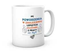 Kubek powodzenia w nowej pracy – Prezent na pożegnanie