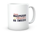 Ceramiczny biały kubek dla męża w ozdobnym kartoniku 330 ml