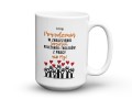 Ceramiczny personalizowany kubek powodzenia w znalezieniu lepszych koleżanek kolegów 450 ml
