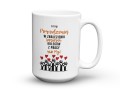 Ceramiczny personalizowany kubek powodzenia w znalezieniu lepszych kolegów 450 ml