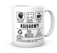 Kubek dla księgowego – Prezent dla niego, pracownika biura i taty