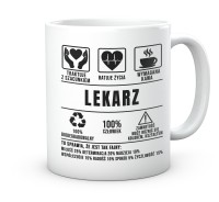 Kubek dla lekarza – Prezent dla niego, medyka i doktora