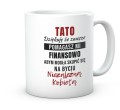 Śmieszny kubek dla taty z tekstem o niezależnej kobiecie 330 ml