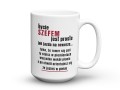 Śmieszny kubek dla szefa z nadrukiem roweru w ogniu 450 ml
