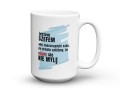 Śmieszny kubek do pracy dla szefa z nadrukiem 450 ml