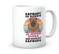 Oryginalny kubek z kapibarą – prezent dla koleżanki z pracy
