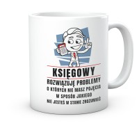 Śmieszny kubek dla księgowego – Prezent dla pracowników działu finansowego