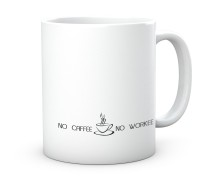 Kubek do pracy no coffee no workee