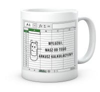 Kubek do pracy Wyluzuj Masz Excel – Prezent dla mistrza arkuszy