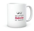 Kubek z nadrukiem Najlepsza Babcia na Świecie prezent dla babci 330 ml
