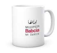 Kubek Najlepsza Babcia na Świecie – Prezent dla ukochanej seniorki