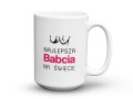 Kubek z nadrukiem Najlepsza Babcia na Świecie prezent dla babci 450 ml