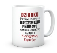 Ironiczny kubek dla dziadka z humorem – Oryginalny prezent dla bliskiej osoby