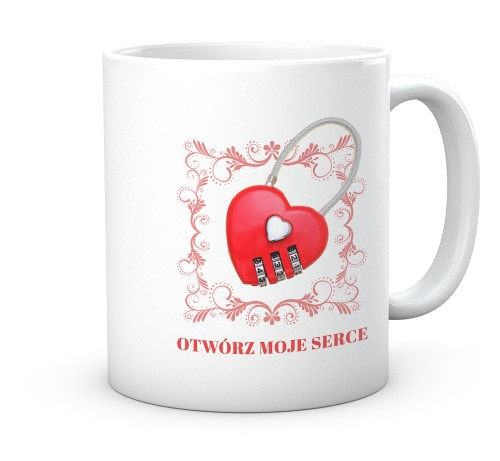 Kubek Otwórz Moje Serce 330 ml