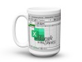 Kubek Freak in the Sheets z personalizacją imienia 450 ml