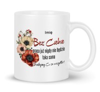 Kubek na pożegnanie z pracy dla koleżanki lub kolegi z personalizacją