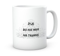 Kubek murale jak żyję