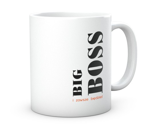Kubek dla szefa lidera z napisem Big Boss na prezent