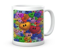 Kubki emotikonki prezent