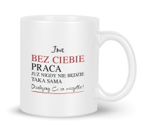 Kubek podziękowanie za pracę