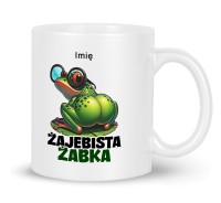 Kubek Żajebista Żabka – biurowy dystans
