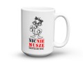 Kubek 450 ml ceramiczny do biura Nic nie muszę ewentualnie mogę