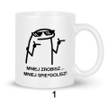 Kubek 330 ml Flork z nadrukiem meme do pracy