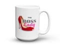 Kubek Boss Lady dla kobiety szefa 450 ml