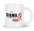 Biały kubek Sigma dla dziewczyny 330 ml