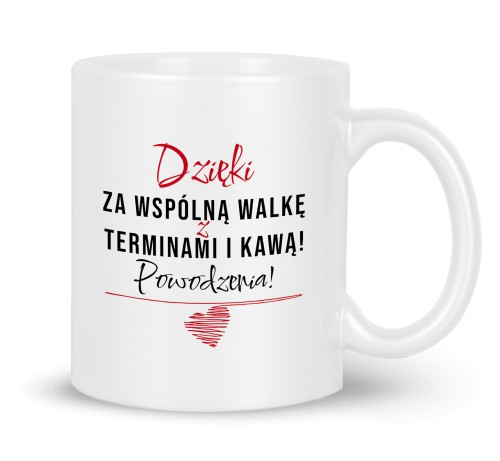 Kubek na pożegnanie z pracy dla współpracownika 330 ml