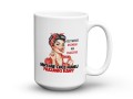 Ceramiczny kubek do kawy z zabawnym napisem 450 ml