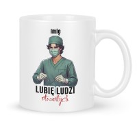 Kubek dla chirurga Lubię ludzi otwartych
