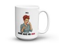Personalizowany kubek z miejscem na imię 450 ml