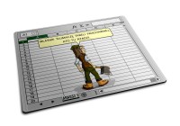 Podkładka Pod Mysz Excel Tabela Przestawna Prezent Do Biura i Pracy