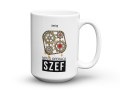Kubek mózg operacji szef z imieniem 450 ml