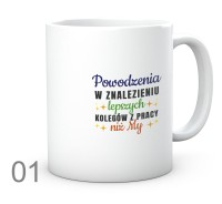 Kubek powodzenia w nowej pracy