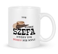 Kubek dla szefa w stylu westernu