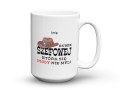 Personalizowany Kubek Szefowej która się nigdy nie myli 450 ml