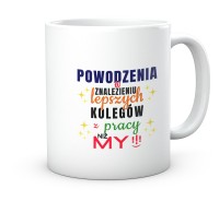Kubek od kolegów powodzenia w nowej pracy